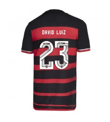 Flamengo David Luiz #23 Primera Equipación 2024-25 Manga Corta